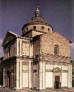 Exterior of the church begun SANGALLO, Giuliano da